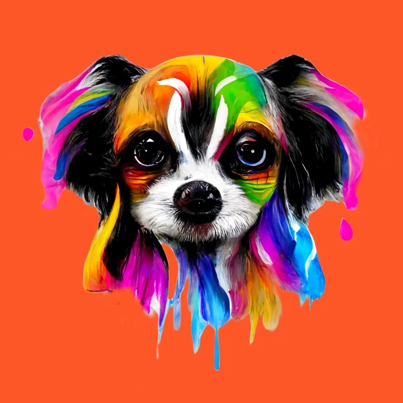 Papillon en couleur