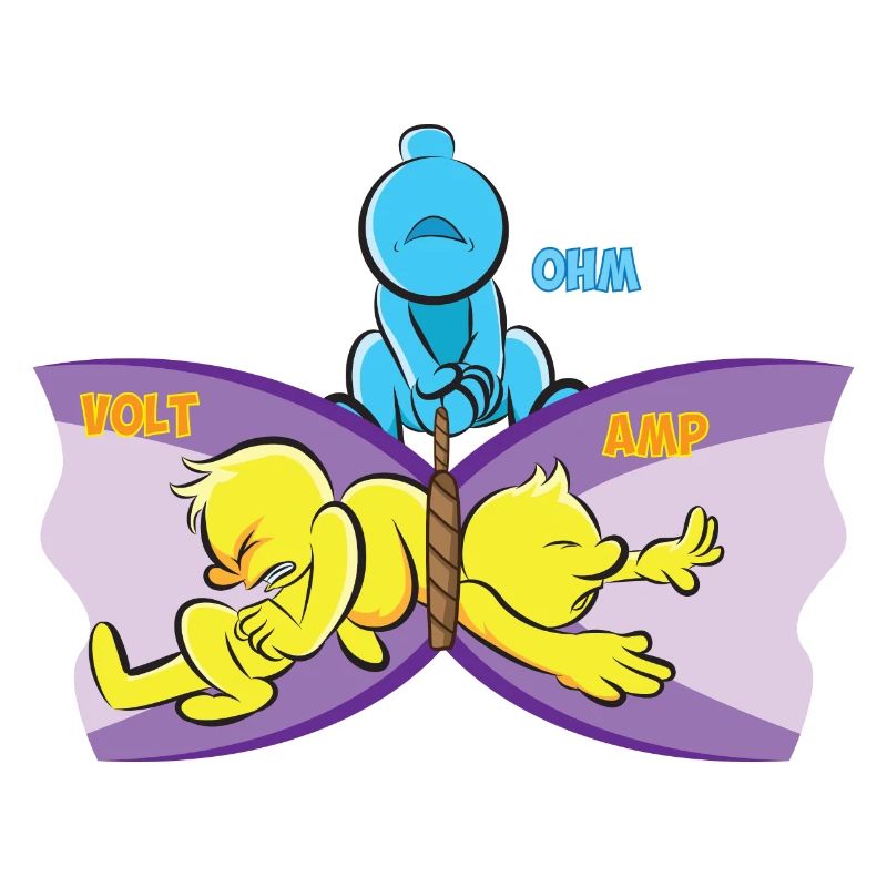 Ohm law electrical engineering physics physicist gift