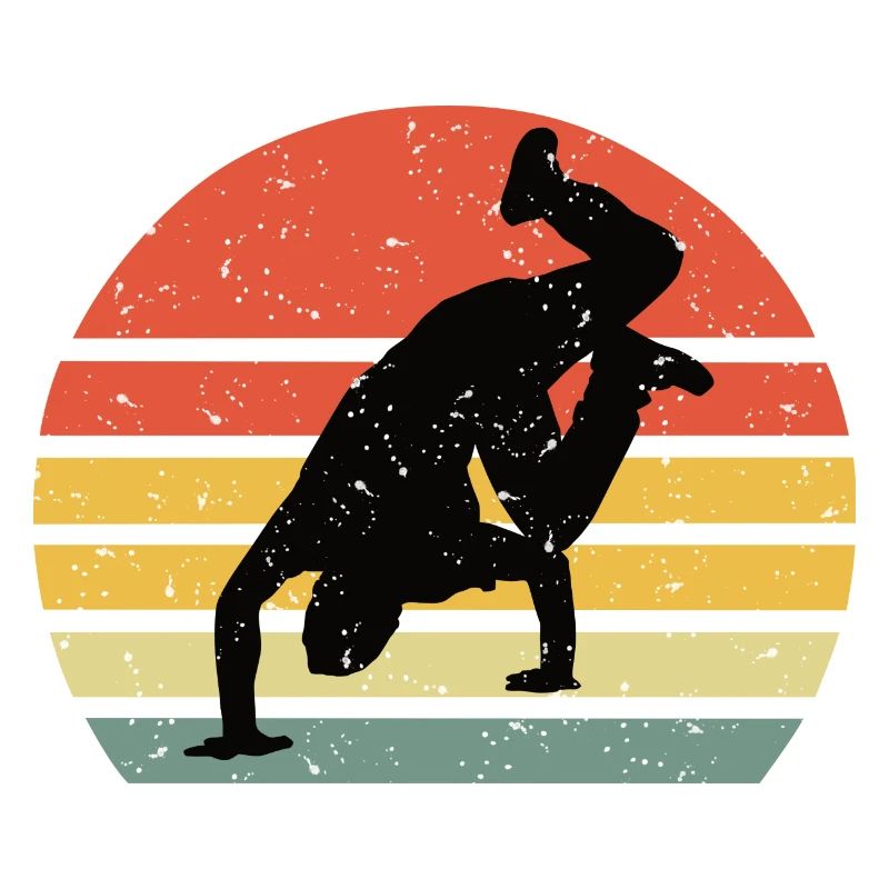 Breakdance vintage retro