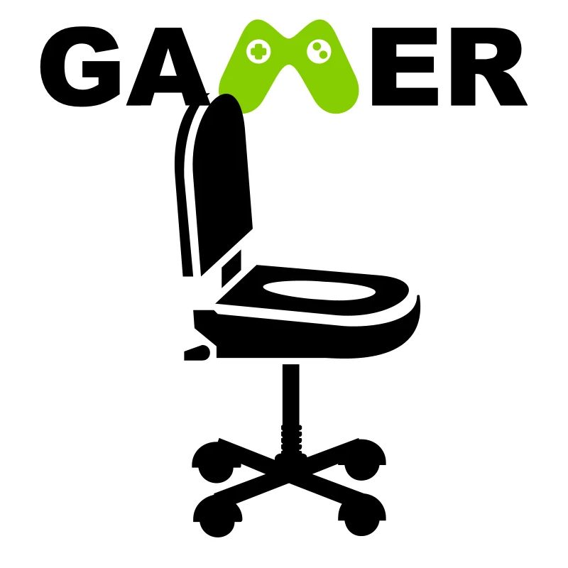 Nerd chaise de bureau de commodité / convinience