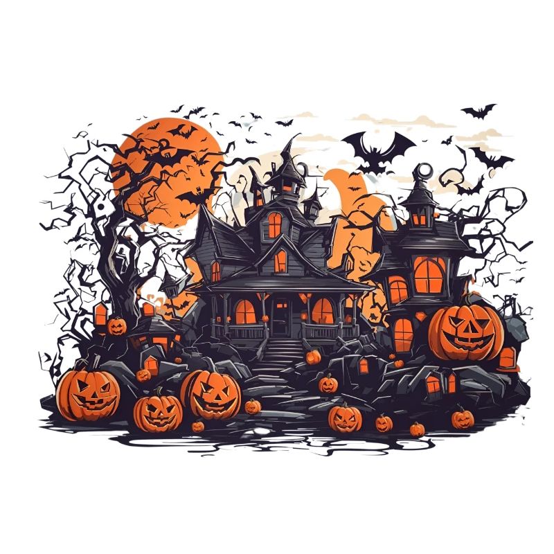 Design mit Halloween