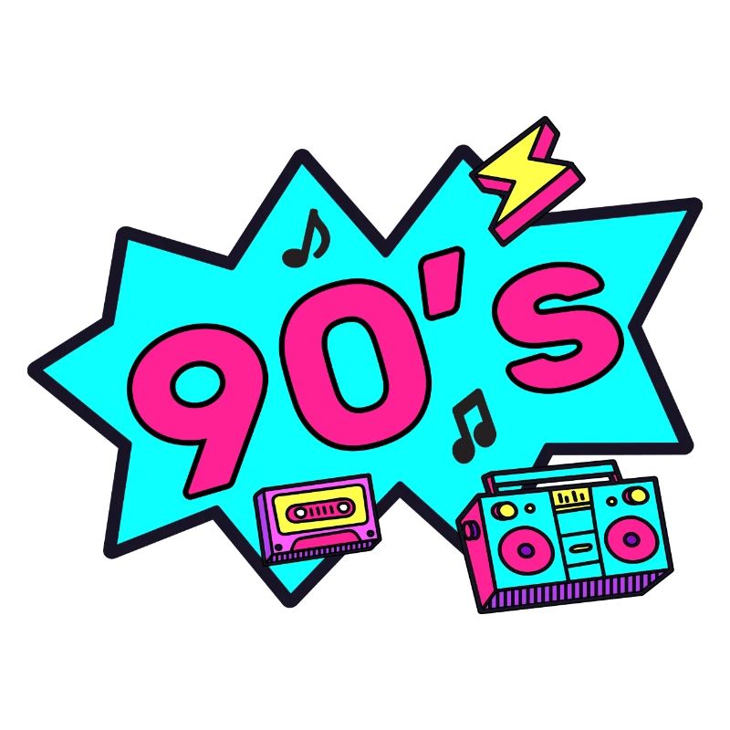 90s 90 ́s nineties ninety nineties