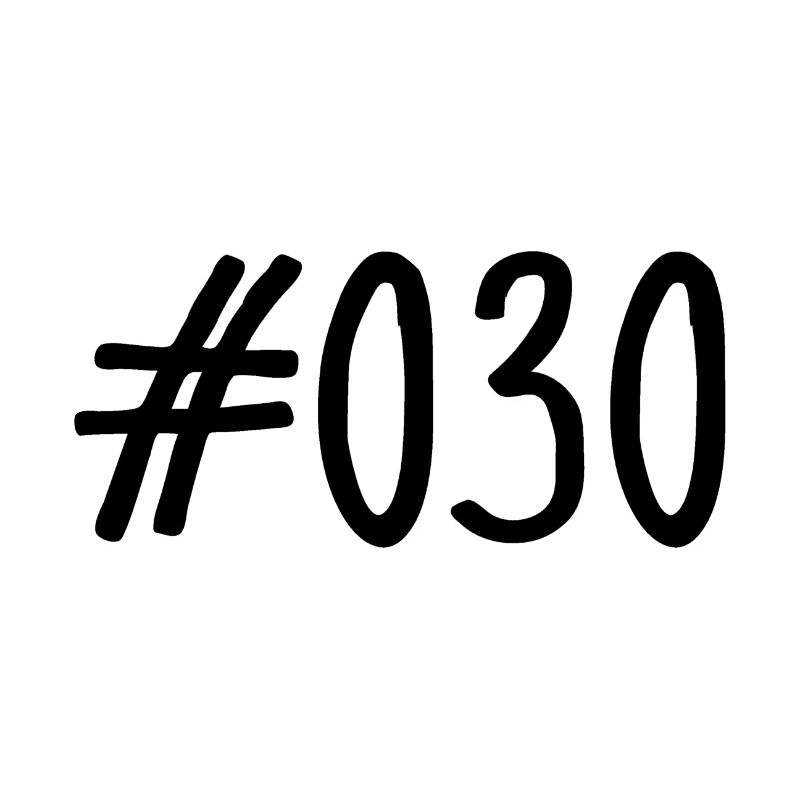 #030 - Hashtag 030 - Area Code - Berlin - Capital
