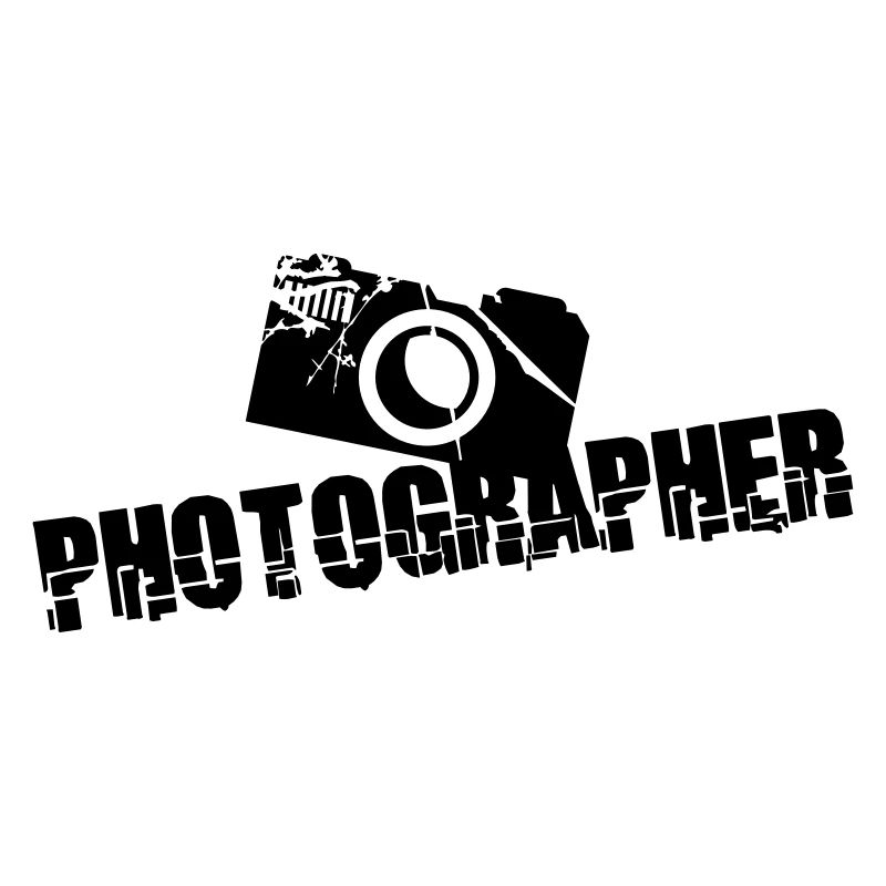 Photographer Camera Text Design