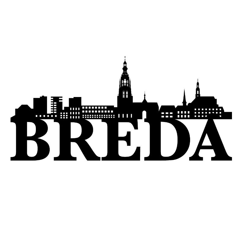 Idée cadeau Breda Pays-Bas skyline