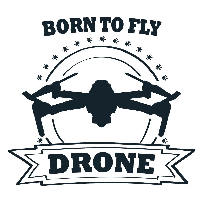 Born To Fly Drone Multicopter Drone Pilot Voler