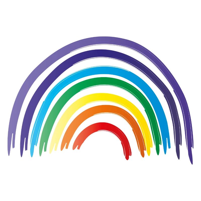 Regenbogen als Symbol der Hoffnung und Gleichheit