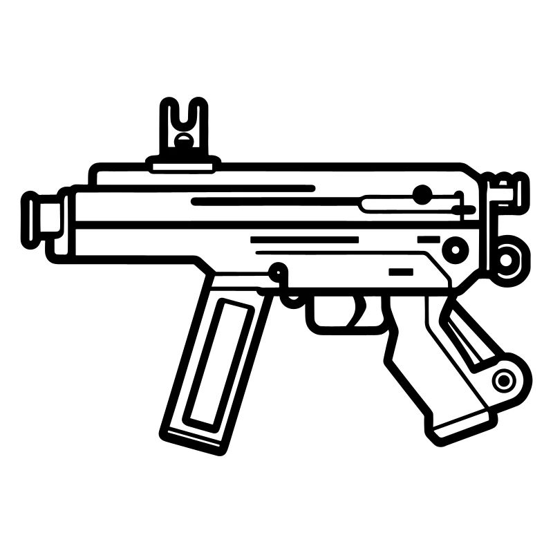 submachine gun
