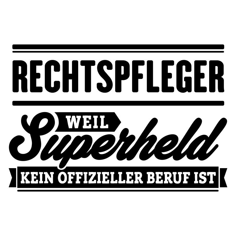 Superheld Rechtpfleger