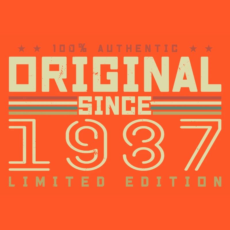 Original 1987 Retro 1987 Birthday Gift
