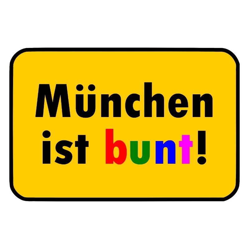 München ist bunt