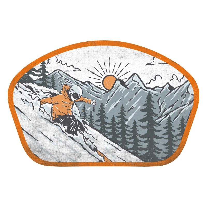 Drôle de ski cool