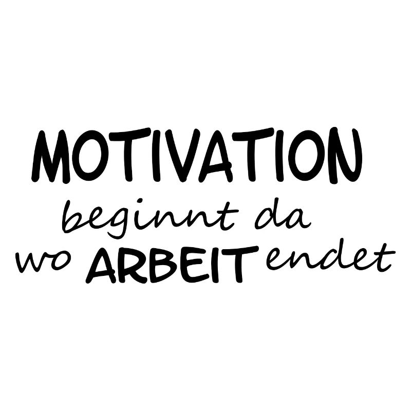 Motivation beginnt da wo...