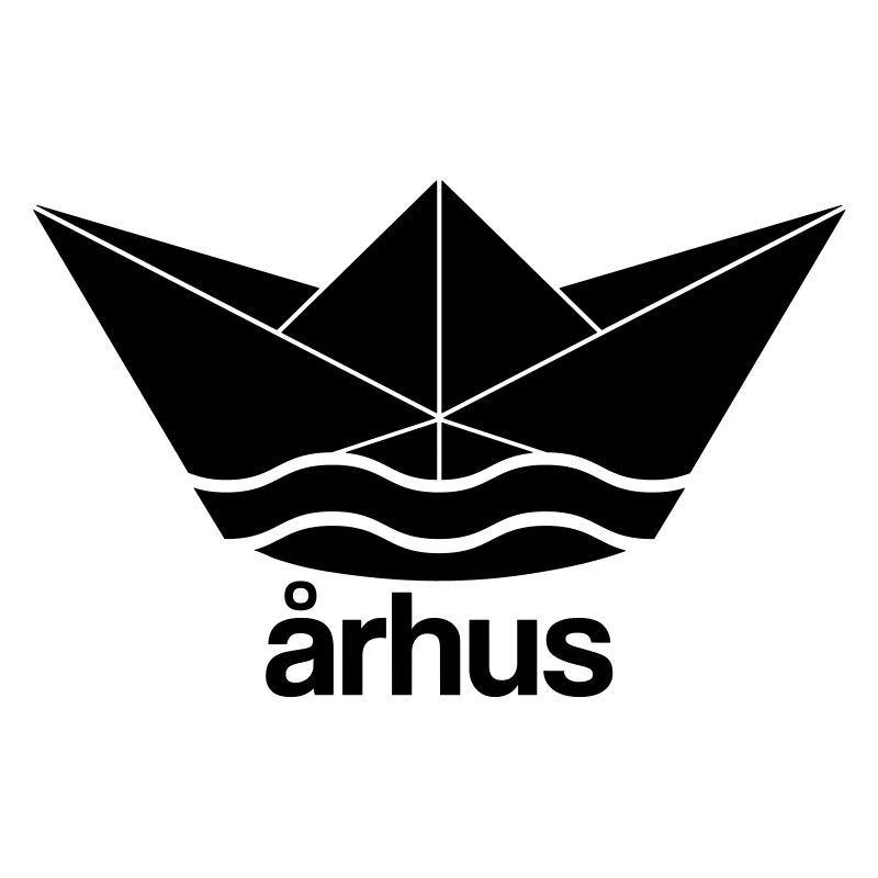 Cool Århus Aarhus paper ship design