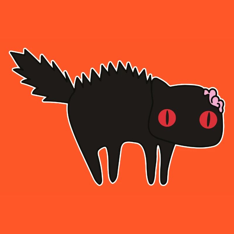 Zombie Katze