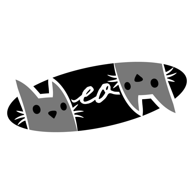 Logo des chats Text Meow