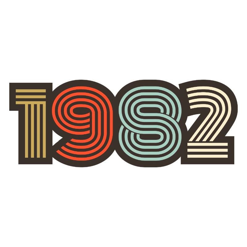 1982 rétro vintage