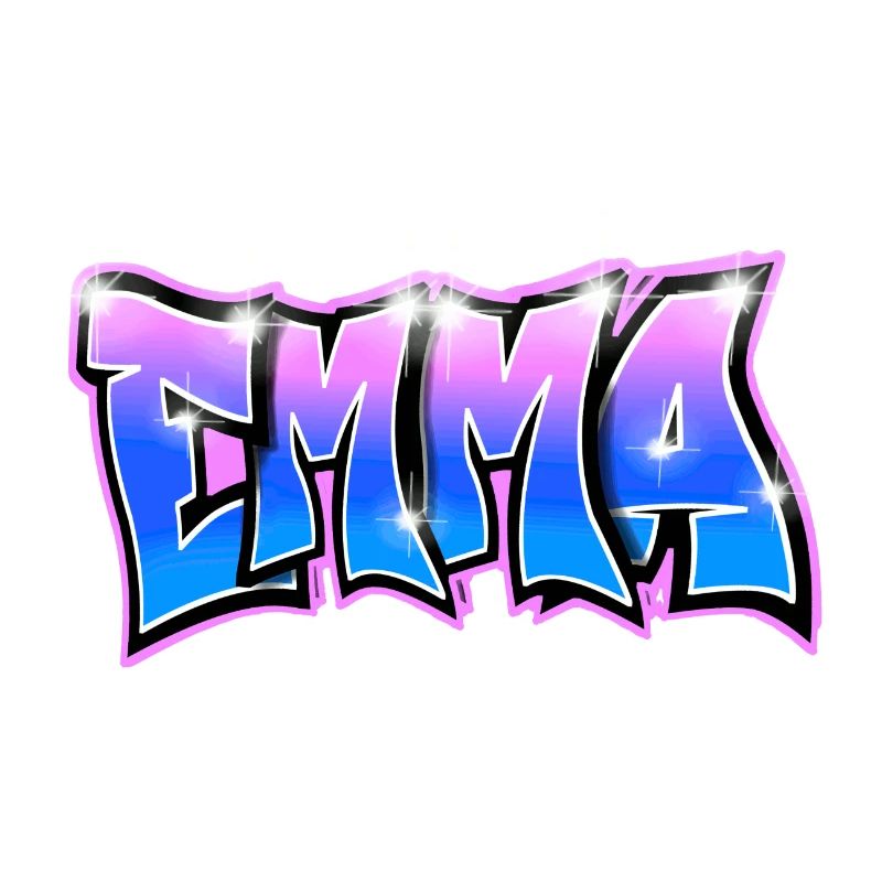 Graffiti Tag prénom Emma