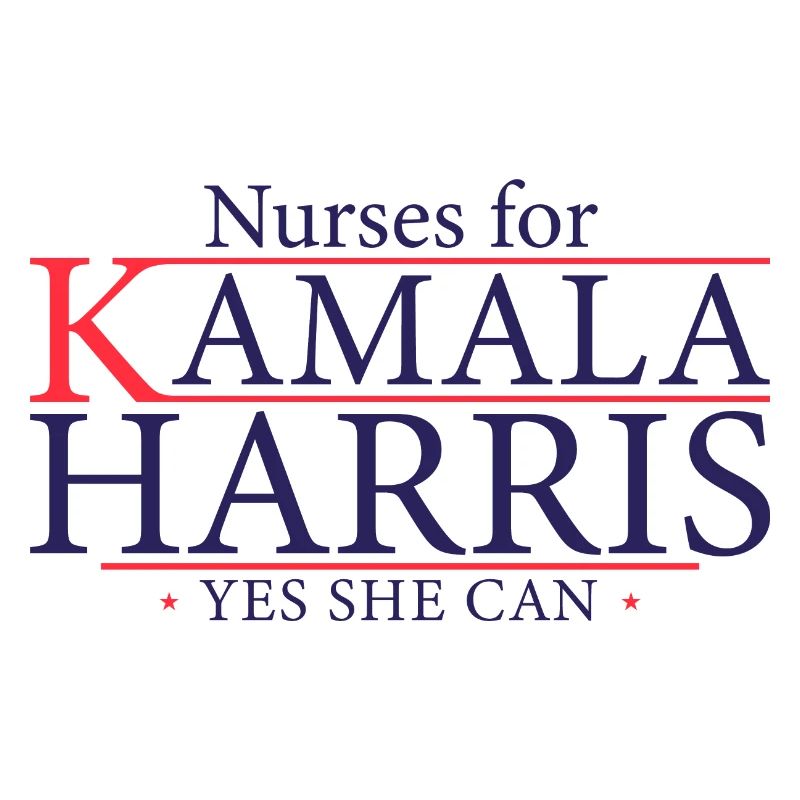Infirmière Chat Dame pour Kamala Harris 2024 - Kamala
