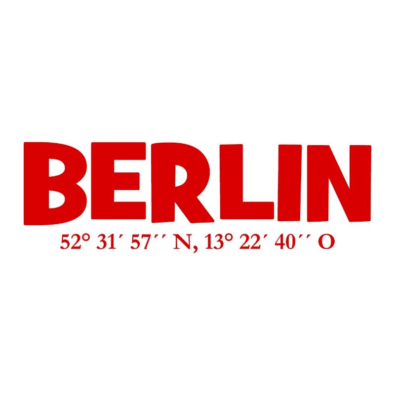 Coordonnées de Berlin - Latitude - Longitude