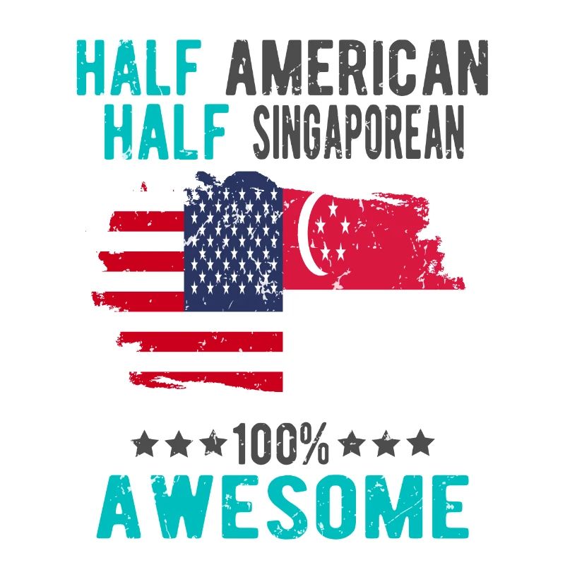 Moitié américain moitié singapourien