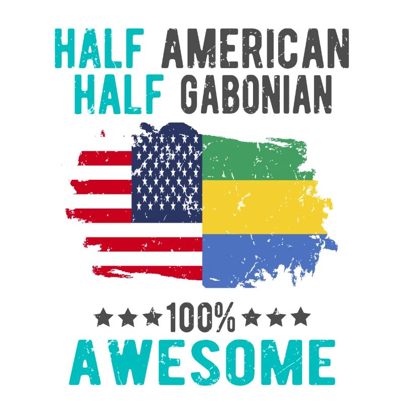 Half American Half Gabonese