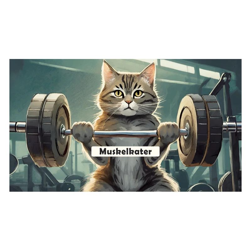 Pun ambiguous german expression - Muskelkater