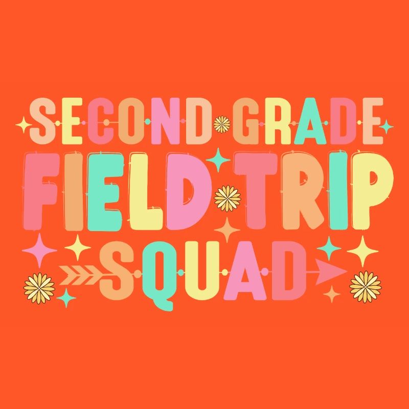 2nd Second Grade Field Trip Squad Matching