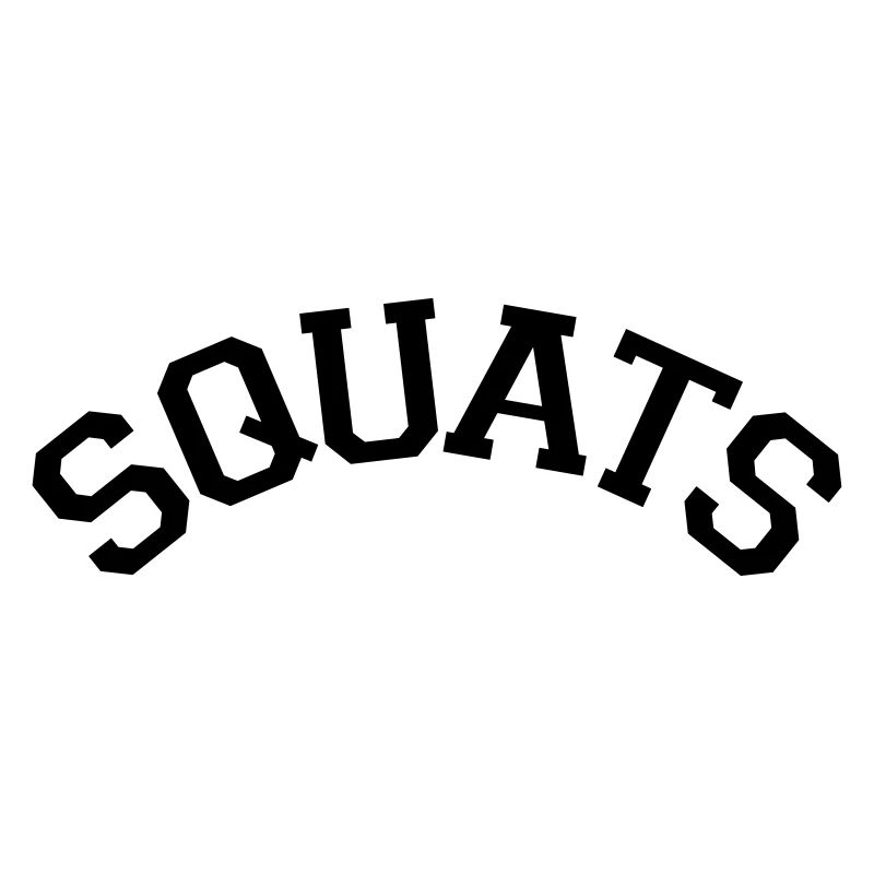 Squats Varsity Stye