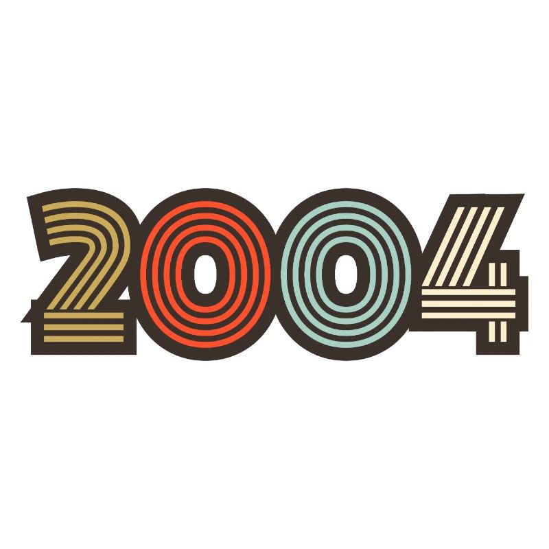 2004 rétro vintage