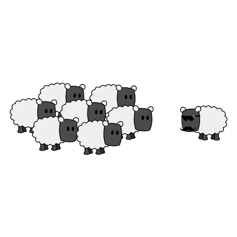 Be a cool sheep