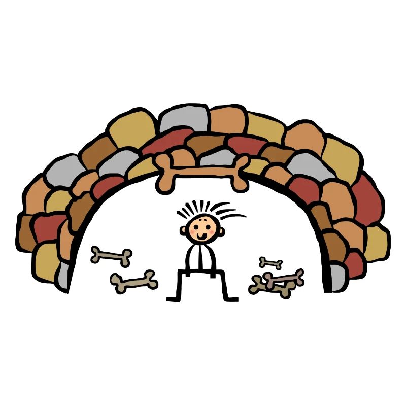 Evolution Cave Caveman