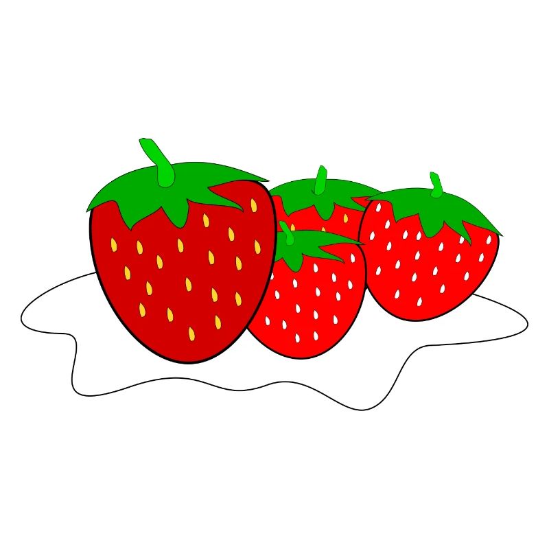 Erdbeeren mit Sahne