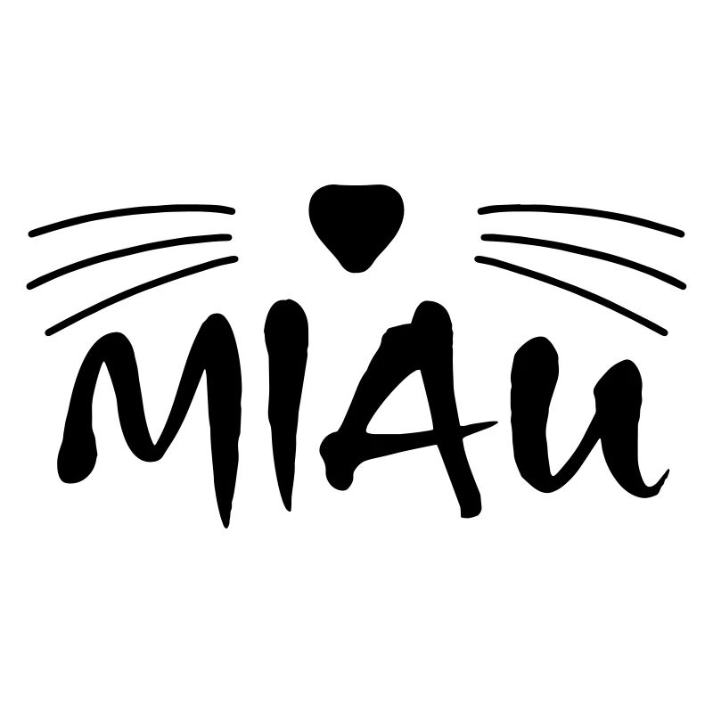 Miau Katze Geschenkidee