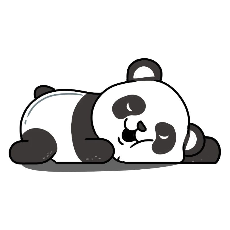 Schlafender Panda