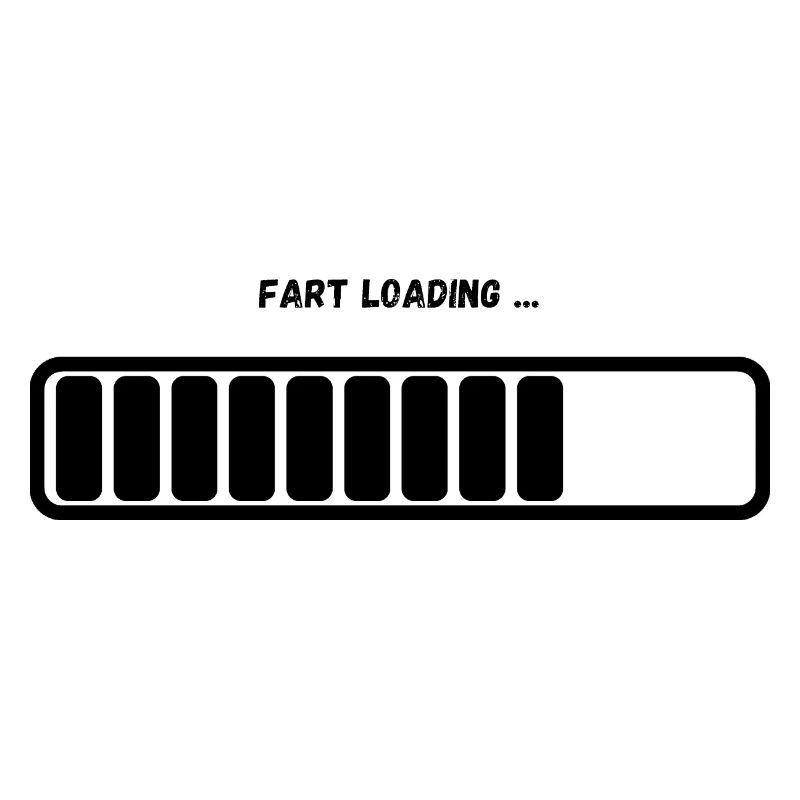 "Fart Loading" Funny Graphic