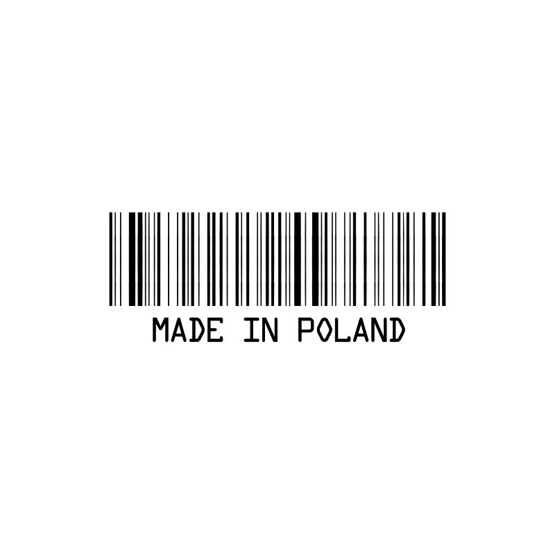 Made in Poland - Polska - Polen - Barcode - Strich