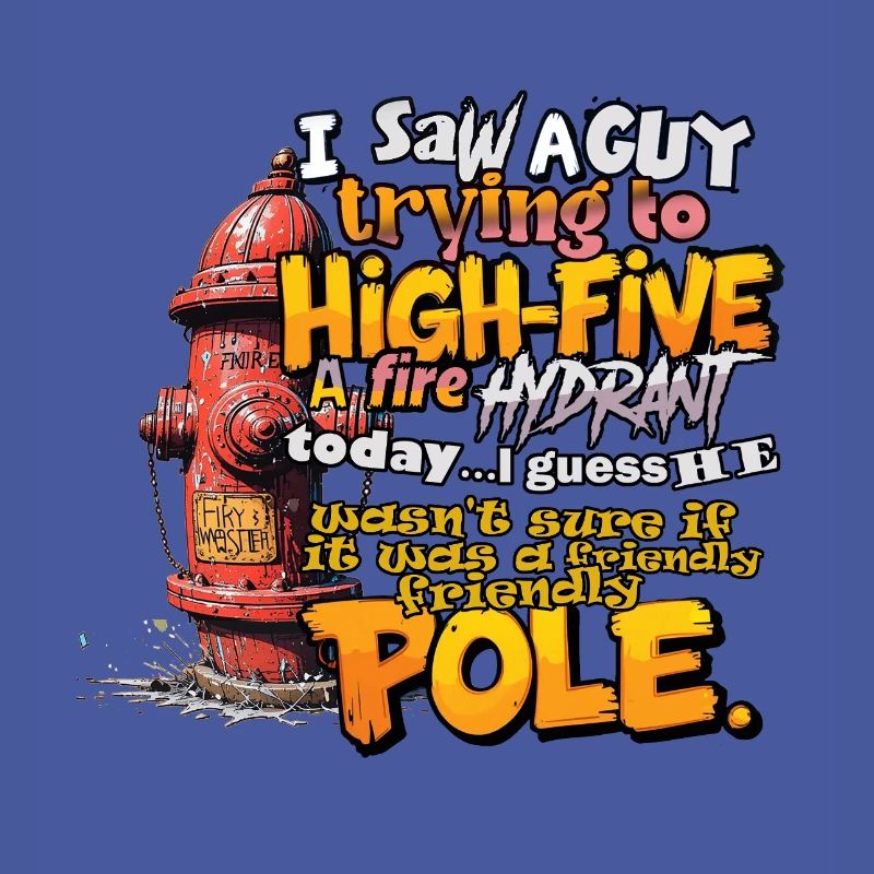 High Five an einem Hydranten