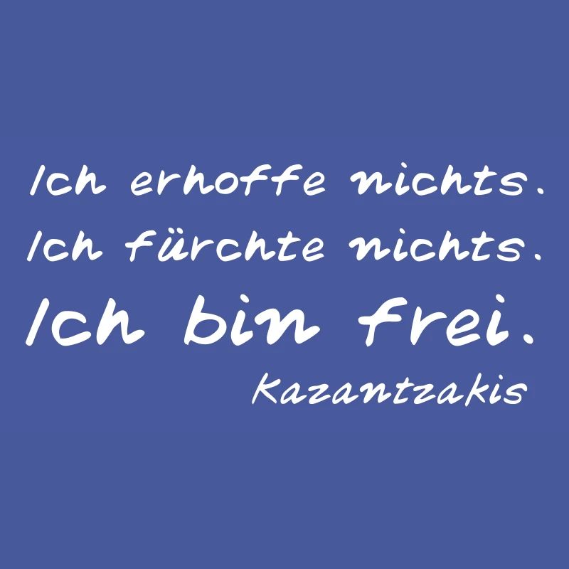 Kazantzakis - Ich bin frei!