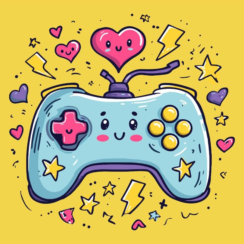 Kawaii Controller Herzfreude