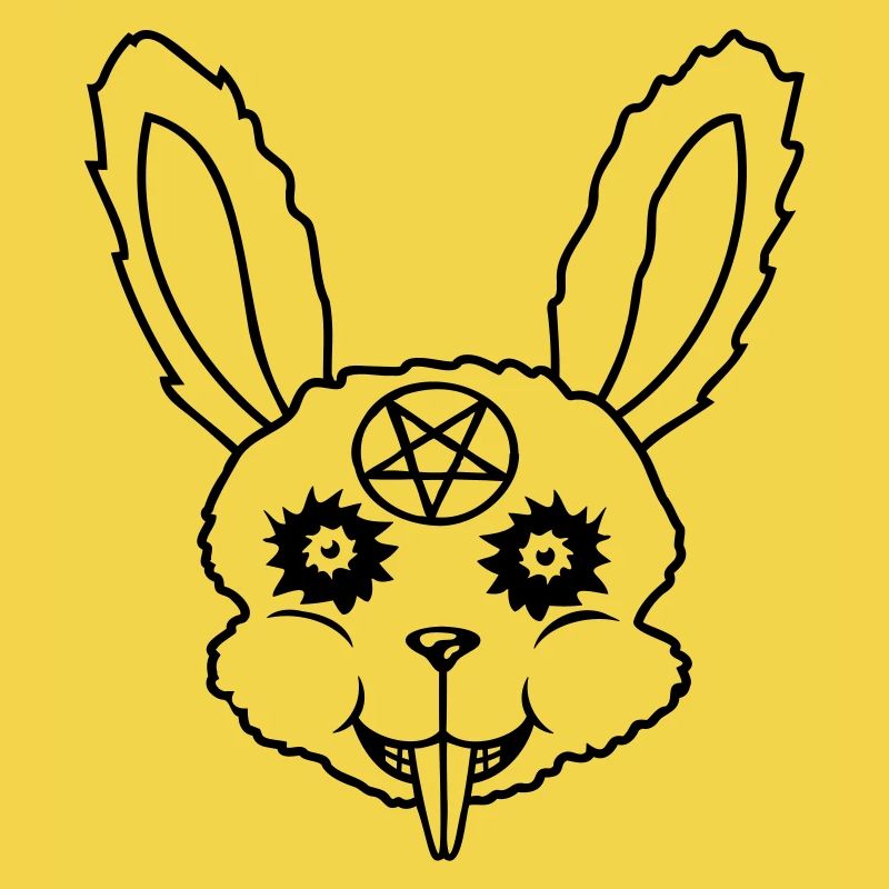 Pentagramm Hase Satan