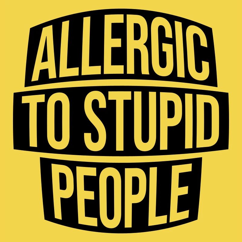 Lettrage des gens stupides