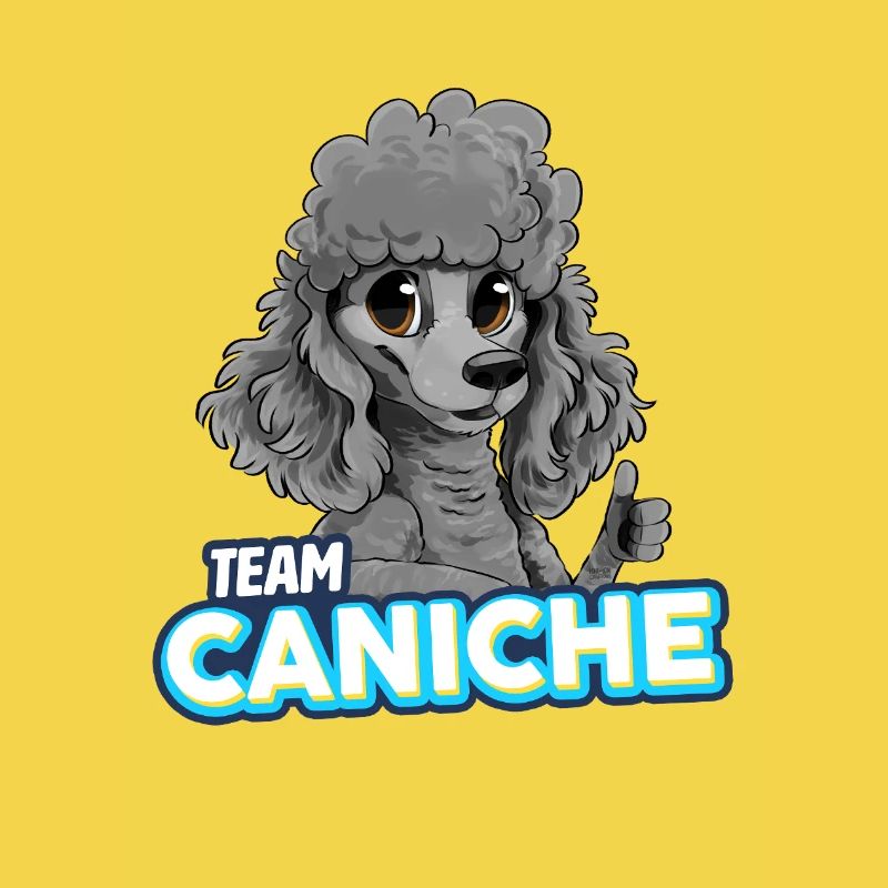 Caniche - Gris