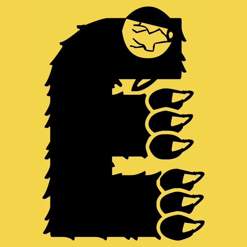 Monster Buchstabe E