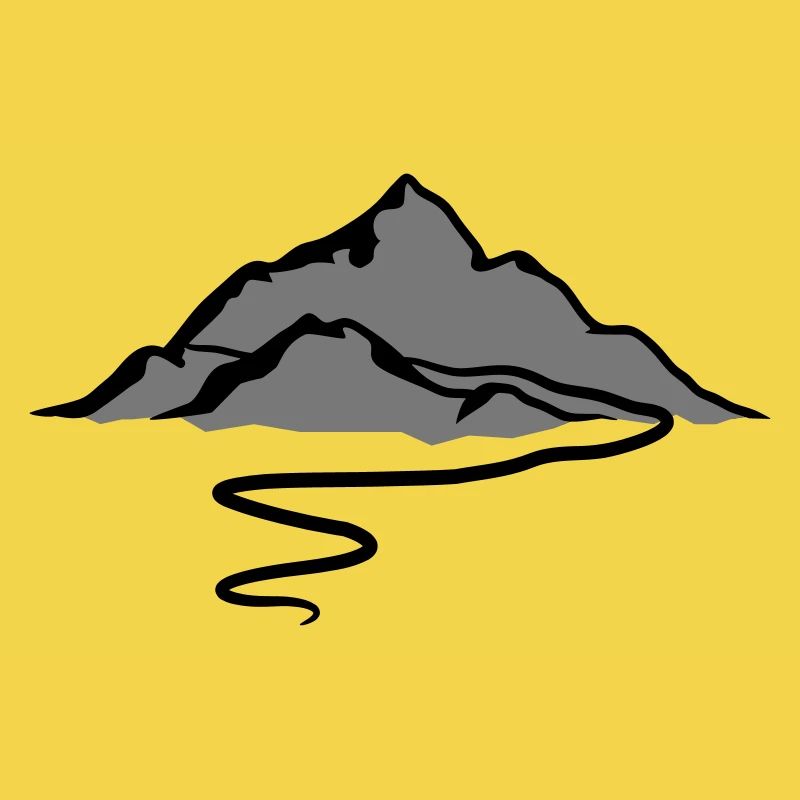 Schöne Berge Alpen Wanderweg
