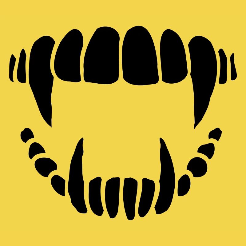 Conception de dents de vampire