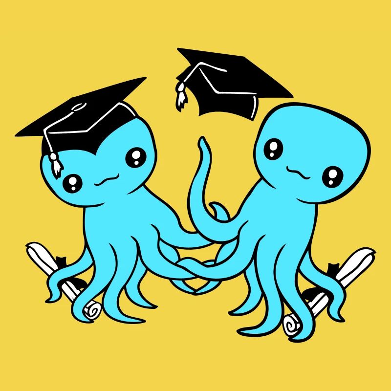 2 Octopus passed two high school graduation college