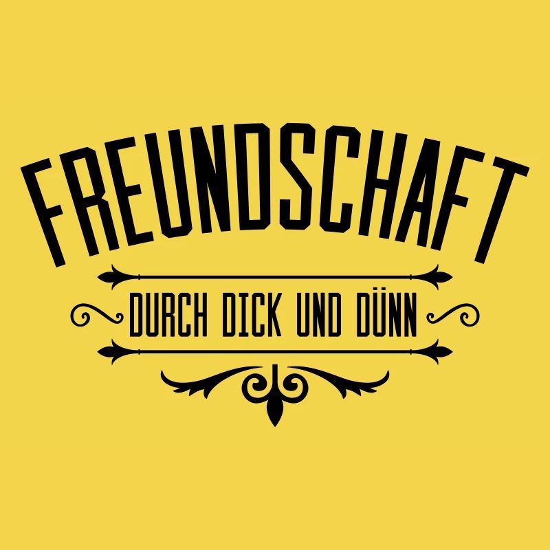 freundschaft durch dick und duenn