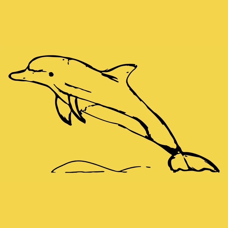 Springender Delphin Geschenk