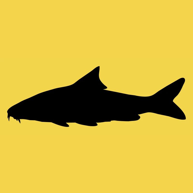 Silhouette de poisson barbel
